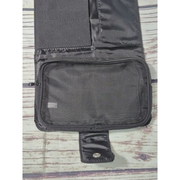 Arbonne Black Canvas Make Up And Brush Case - Picture 4 of 8